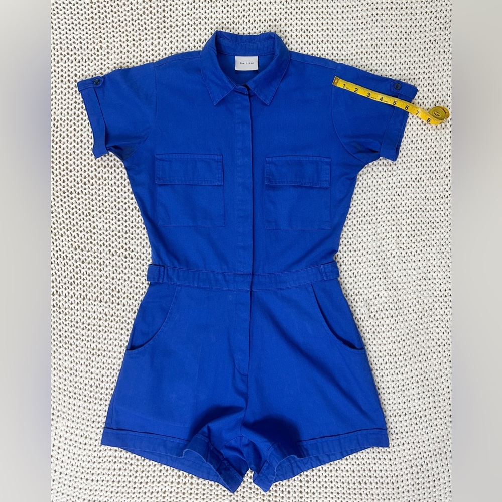 Rue Stiic Elsie Romper - Royal Blue - S - Picture 11 of 15